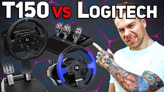 Thrustmaster T150 или Logitech g27 g29 g923 ЧТО ЛУЧШЕ [upl. by Neeruan]