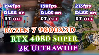 Ryzen 7 9800X3D  RTX 4080 Super Combo Game Test [upl. by Schriever]