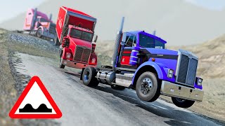 BeamNG Drive  Suspension amp Stress Testing New TSeries Truck [upl. by Reba]