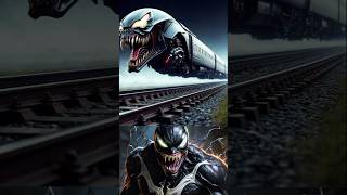 Avengers but train versionpart9 avengers deadpool spiderman venom ironman thanos wolverine [upl. by Leeth]