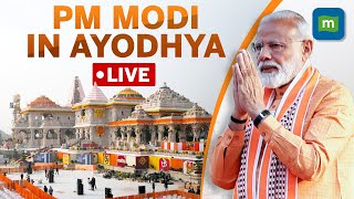 LIVE  Ayodhya Ram Mandir Inauguration Ceremony  PM Modi Speech  Latest News [upl. by Duval]