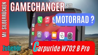 MotorradNavigation und mehr was kann das W702 B Pro von Carpuride [upl. by Roti]