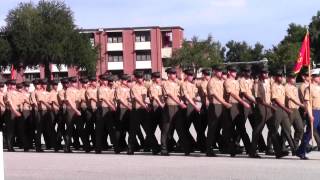 Parris Island Marine Graduation Pt 2 walk around ending [upl. by Vilhelmina]