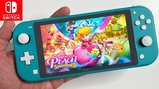 Princess Peach Showtime on Nintendo Switch LITE Gameplay [upl. by Hobey]