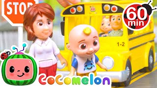 Wheels On The Bus   Kids Toy Play Learning   Nursery Rhymes  Cocomelon Sing Along [upl. by Margaret]