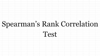 Spearmans Rank Correlation test  Hindi  commerce ugcnetcommerce assetofknowledge [upl. by Lrae]