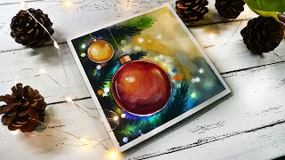 How To Draw Christmas Tree and Baubles Step By Step Tutorial For Beginners [upl. by Ennaerb153]