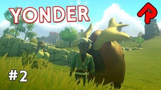 Building a Groffle farm  Lets play Yonder The Cloud Catcher Chronicles gameplay ep 2 [upl. by Akiras327]