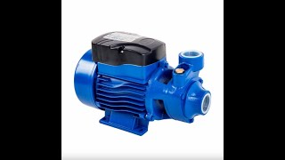 Motobomba Periférica Agua QB60A Azul 12 Claw Shimge comTUDOcasa  water pump [upl. by Jensen]