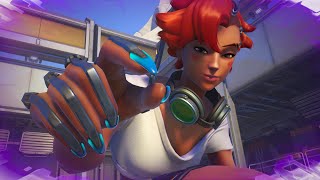 NEW Ed Sombra Skin Showcase  Overwatch 2 x Cowboy Bebop [upl. by Nylteak813]