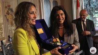 Federica Minozzi premiata con quotUn fiore dallargillaquot da Lions Club Sassuolo [upl. by Annay425]