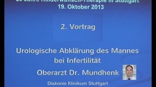 Urologische Abklärung des Mannes beim Kinderwunsch Dr Mundhenk [upl. by Particia96]