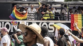 Johannesburg célèbre 35 ans de Pride [upl. by Ecyned]