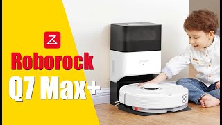 Roborocks latest robot vacuum Q7 MAX  review in 2022｜TookFun [upl. by Arytal]