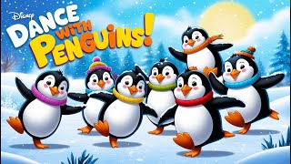 Dance with the Penguins  Fun Kids’ Dance Song [upl. by Redwine711]