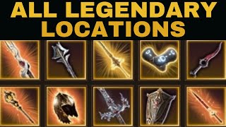 Baldurs Gate 3 All Legendary Equipment Locations [upl. by Aidyl]