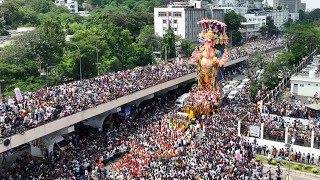 Khairatabad Ganesh Nimajjanam 2024 LIVE  Ganesh Visarjan Hyderabad 2024  Ganesh Nimajjanam 2024 [upl. by Arej740]