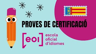 Examen de valenciano de la EOI  Tráiler del curso [upl. by Asreht570]