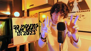 ASMR 50 MOVIES SEEN IN 2023 [upl. by Raff]