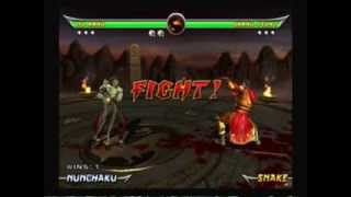 Mortal Kombat ArmageddonLiu Kang Vs Shang Tsung [upl. by Swisher400]