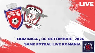 LIVE 🔴FC BOTOSANI  RAPID BUCURESTI 🔴 SUPERLIGA ROMANIEI MECIURILIVEAUDIO [upl. by Dominga]