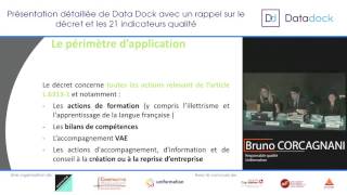 Présentation détaillée de Datadock le décret et les 21 indicateurs qualité [upl. by Marte]