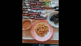 Moules frites au self jeudi [upl. by Yasnyl]