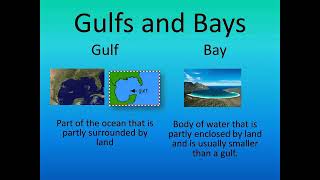 Difference between Bay and Gulf [upl. by Arebma]