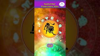 Leo September 2024 Monthly Horoscope Predictions  September Month 2024 Horoscope  shorts [upl. by Bonilla]