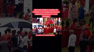 SEE HOW CITIZEN TV JOURNALIST STEPHEN LETOOS BRIDE MOTORCADE ARRIVED MAJESTICALLY AT THE WEDDING [upl. by Einra]