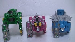 파워레인저 다이노포스 작토르 드릴케라 안키돈 장난감 Power Rangers Dino Charge Toys [upl. by Roderica]