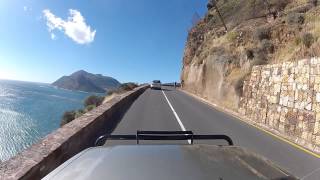 Driving around Cape Town  Chapmans Peak [upl. by Zailer]