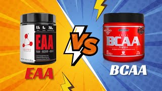 Best Supplement Between Bcaa Or Eaa💪🏻BCAA VS EAA💯 [upl. by Sharp]