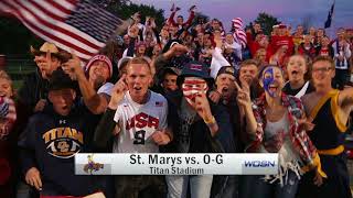 St Marys vs Ottawa Glandorf Football [upl. by Haon]