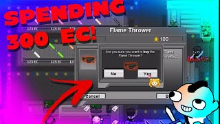 Graal Era  BUYING FLAME THROWER amp CHEM GUN 300 EC [upl. by Odeen412]