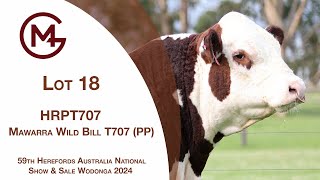 Lot 18 Mawarra Wild Bill T707 PP [upl. by Notyalk]