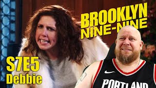 Brooklyn 99 7x5  Debbie REACTION  How is it you have come to arrive here Debbie [upl. by Torr101]