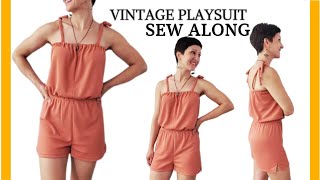 StepbyStep Guide Making a Retro Playsuit in 90 Minutes [upl. by Yrrab1]