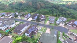 Aerial Tour of Woodcrest Homes in Mililani Mauka [upl. by Minardi]