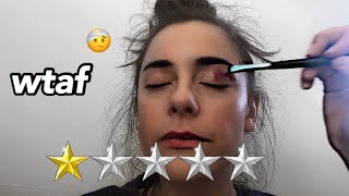 I went to the WORST rated makeup artist in my city [upl. by Xuaegram807]