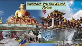 Tezpur To Tawang  Vlog  Tawang Monastery  waterfalls  Travel planning [upl. by Naryt]