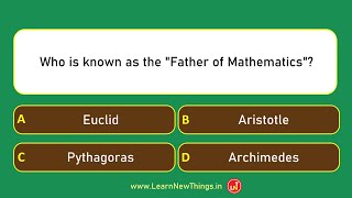 Mathematics Quiz Part 325  12 Questions  Quiz by Learn New Things  Maths Quiz [upl. by Eruza65]