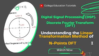 Understanding DFT with the Linear Transformation Method Part 1 Twiddle Factor [upl. by Neillij]