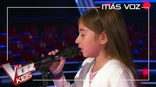 Alison Fernández quotMi sueño es ser una princesa Disneyquot  Más Voz Kids  La Voz Kids Antena 3 2019 [upl. by Salene]