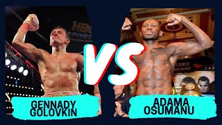 Gennady Golovkin Kazakhstan vs Adama Osumanu Ghana  TKO Boxing Fight Highlights HD [upl. by Aynatan104]