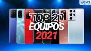 TOP 20 MEJORES TELÉFONOS CALIDADPRECIO DEL 2021 [upl. by Jae]