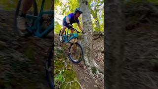 Steeper than it looks gopro bike jump steep [upl. by Schacker]