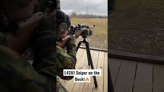 British L42A1 Sniper Rifle on the Deck🔥 [upl. by Lhamaj]