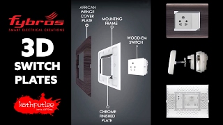 Fybros Switches  Modular Switch Plates  3D Products [upl. by Clio]