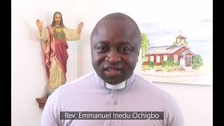 Homily for 21st Sunday in Ordinary Time Year B 2024 by Fr Emmanuel Ochigbo [upl. by Yrakaz]